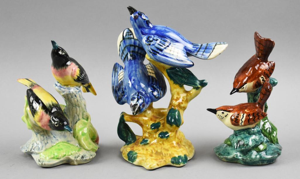 Vintage Stangl Pottery Birds - Double Birds (1 of 4)