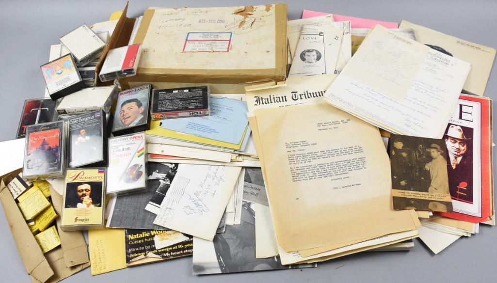 Misc Mario Lanza (1921-1959) Fan Club Collectibles (1 of 8)