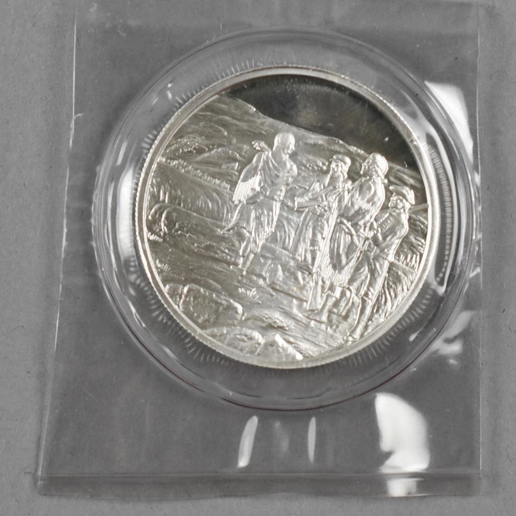 1804-1806 Lewis & Clark 1 Troy Ounce Silver Round (1 of 2)