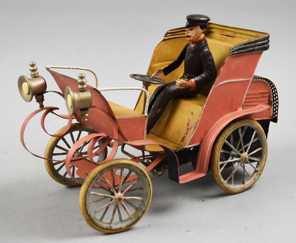 c1910 G. Carette & Co Steam Powered Horseless Carriage (1 of 9)