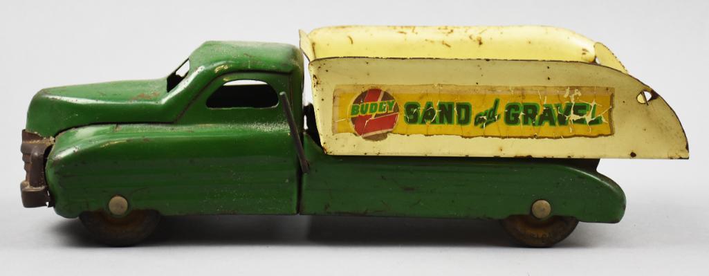 c1940 Buddy L Pressed Steel Sand & Gravel Truck (1 of 7)