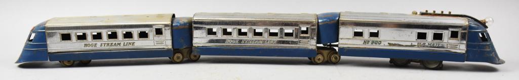 Prewar c1930 Hoge Stream Line Railroad Set, No. 900 (1 of 7)