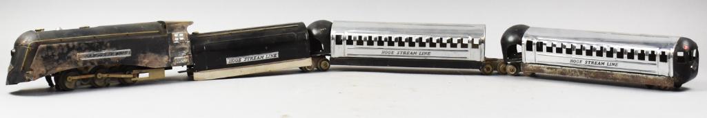 Rare 1935 Hoge Streamliner Locomotive No. 1000 Set (1 of 9)