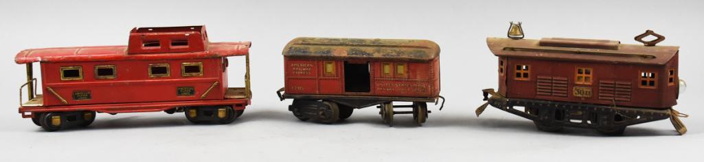 Misc Prewar American Flyer Electric Loco & Rail Cars (1 of 11)