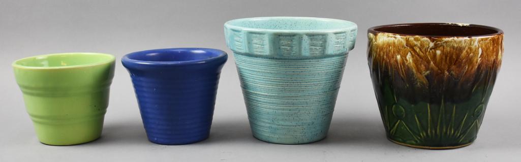 Vintage Ceramic Planters, US Pottery, McCoy & Bauer (1 of 4)