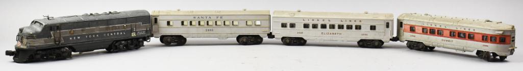 Postwar Lionel Lines No. 2344 Locomotive & Passenger (1 of 8)