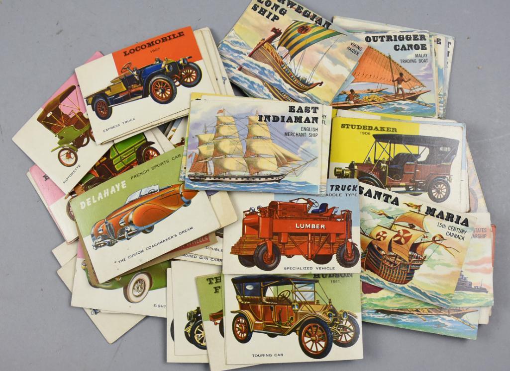 Vintage Automotive Baseball Style Trade Cards (1 of 2)