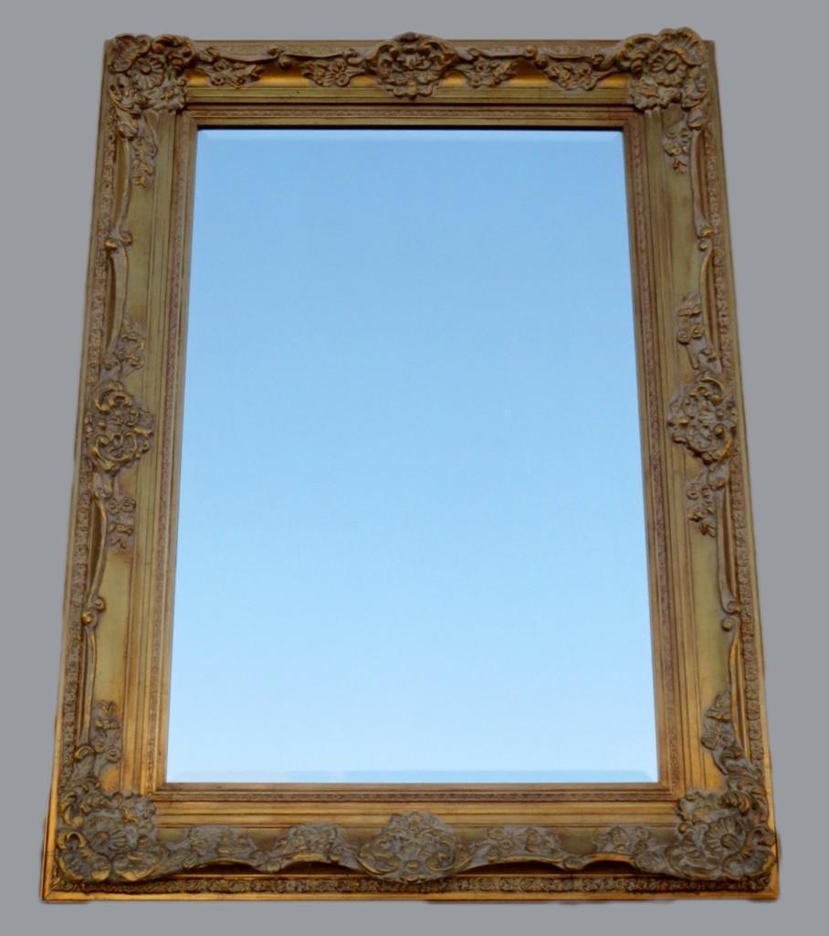 Beautiful Decorative Gold Leaf Wall Mirror (1 of 5)
