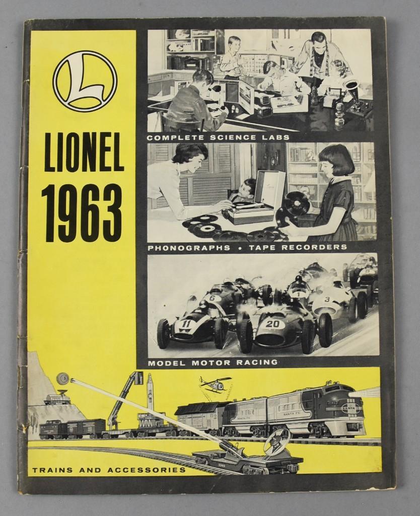 Vintage 1963 Lionel Catalog (1 of 4)