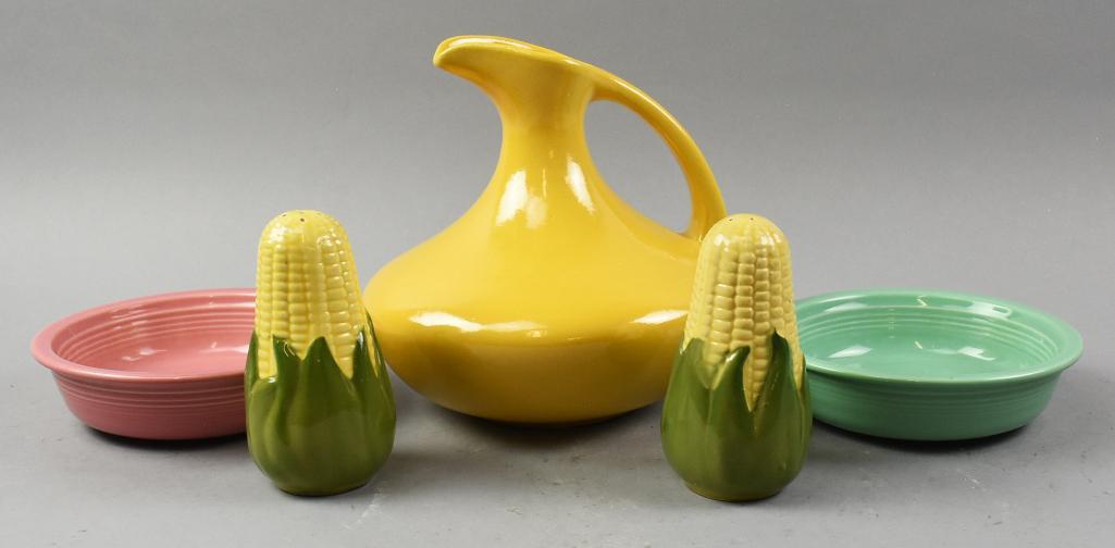 VIntage Fiesta, Shawnee and Garden City Pottery Pieces MCM (1 of 6)