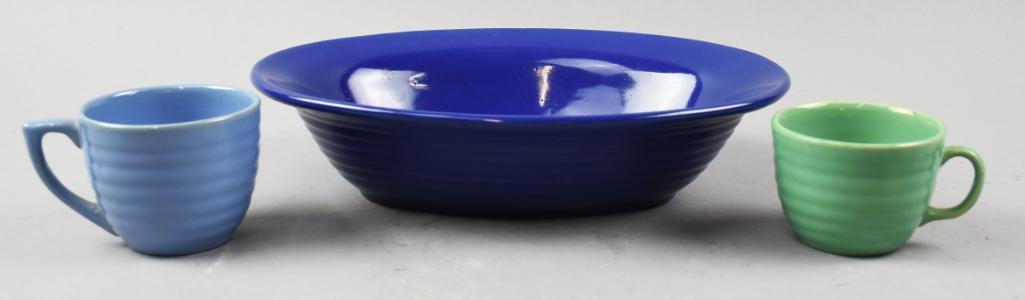 (3) c1940 Bauer Pottery Kitchenware (1 of 3)