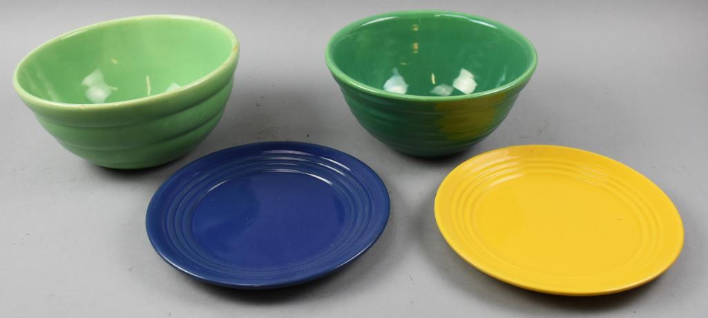 Vintage Bauer Pottery Ringware & Gloss Pastel MCM (1 of 4)