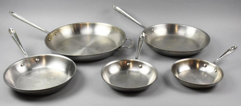 All-Clad Stainless Cookware - Skillet Set (1 of 4)