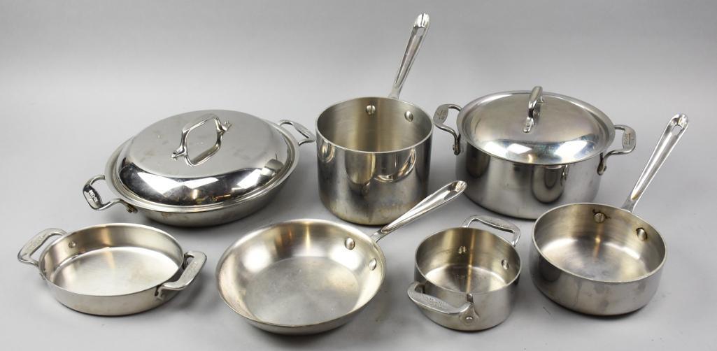 All-Clad Stainless Cookware Set (1 of 4)