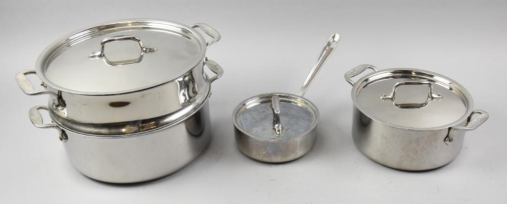 All-Clad Stainless Cookware Pieces (1 of 4)