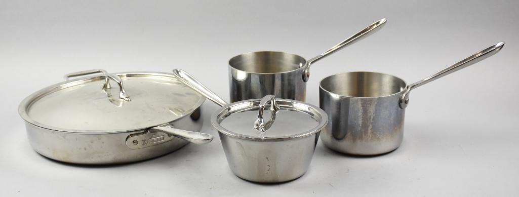 All-Clad Stainless Cookware Pieces (1 of 4)