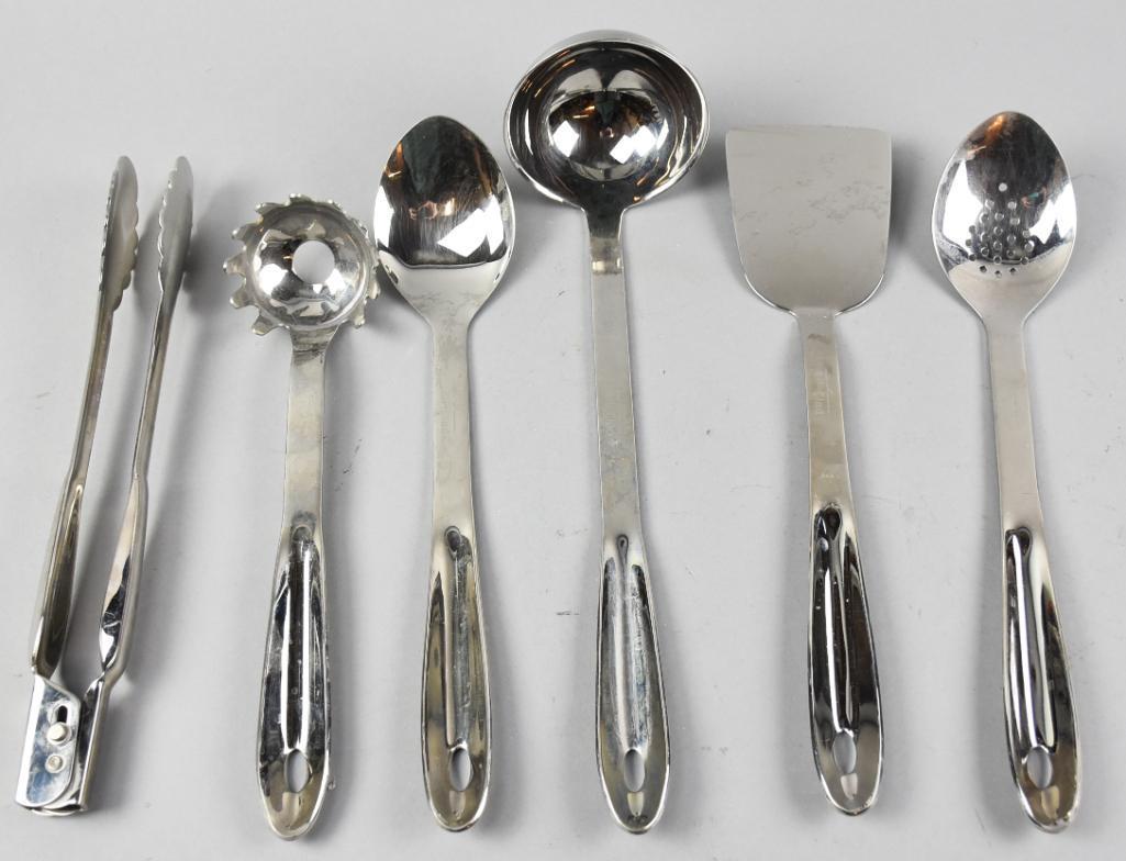 Nice set of 6 All-Clad Stainless Serving Pieces (1 of 3)