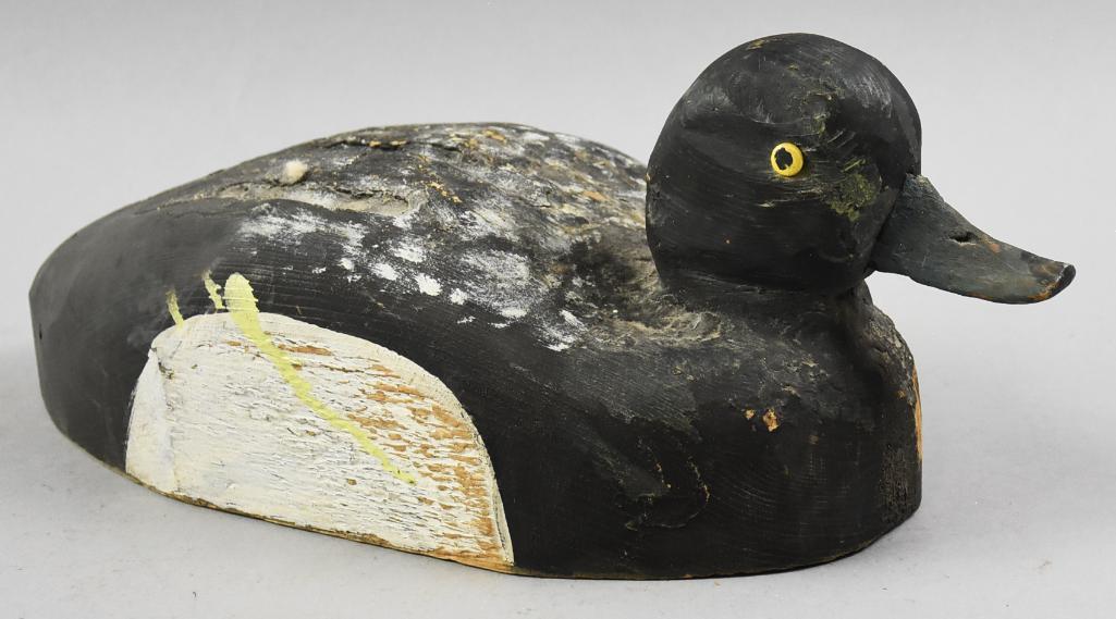 Primitive Antique Hand Carved Duck Decoy (1 of 5)