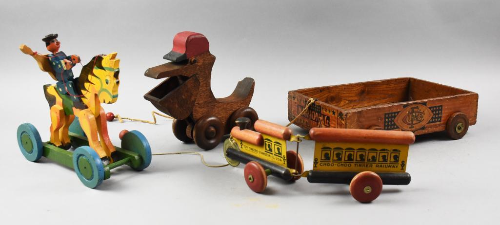 Vintage & Antique Children's Pull Toys (1 of 8)