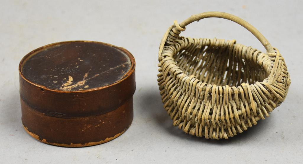 Miniature Buttocks Basket & Pantry Box (1 of 5)