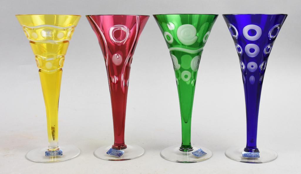 Godinger Crystal Legends - Cut to Clear Flutes (1 of 3)