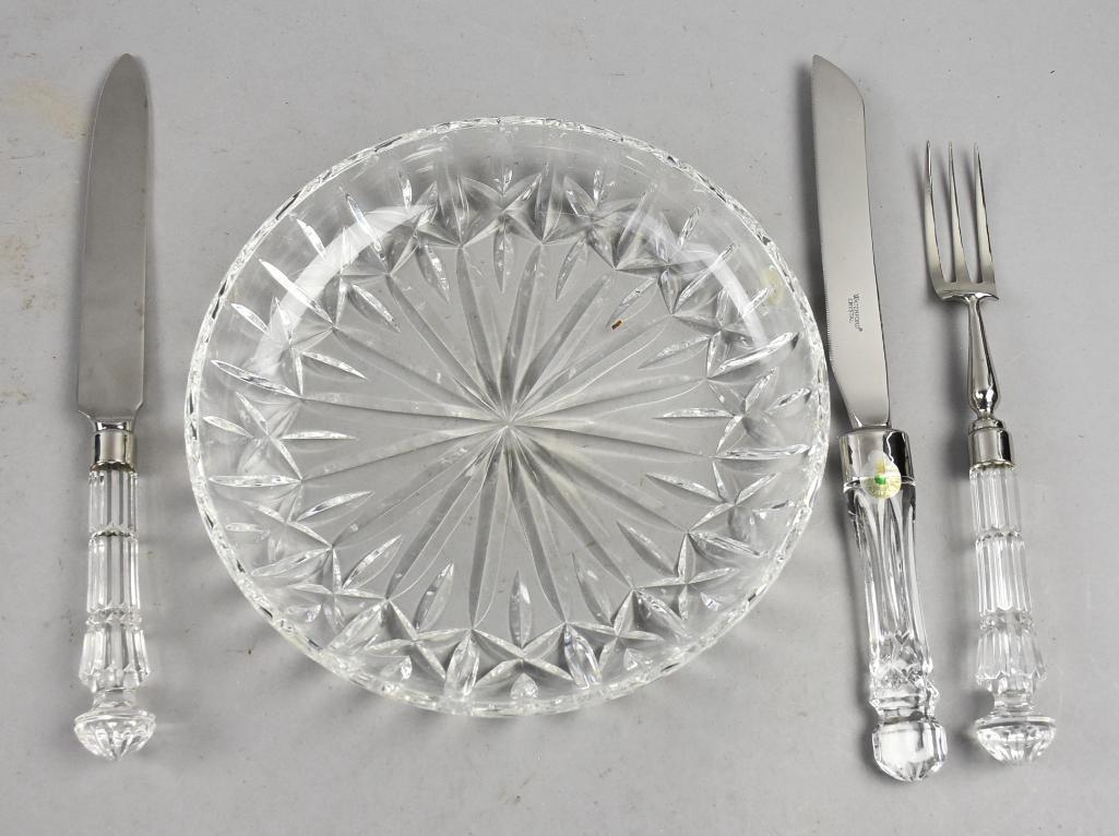 Waterford Crystal - Giftware Fruit Tray; Serving Pieces BOXES (1 of 5)