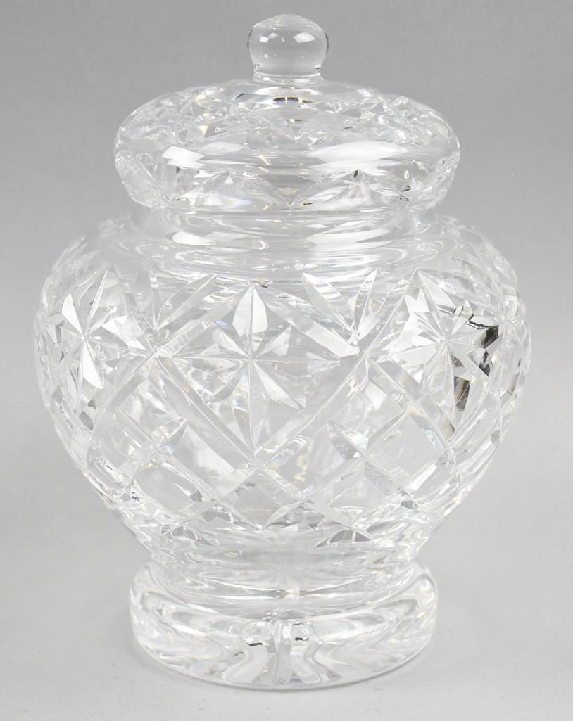 Vintage Waterford Giftware - Ginger Jar w/ Lid (1 of 3)