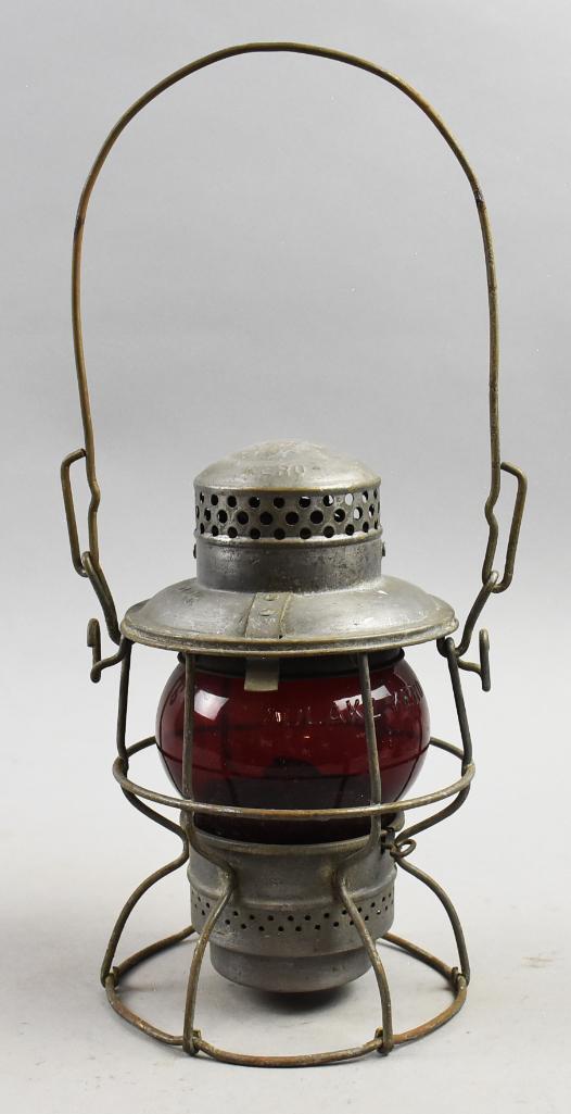 c1935 Adlake Kero Western Pacific RR Lantern (1 of 8)