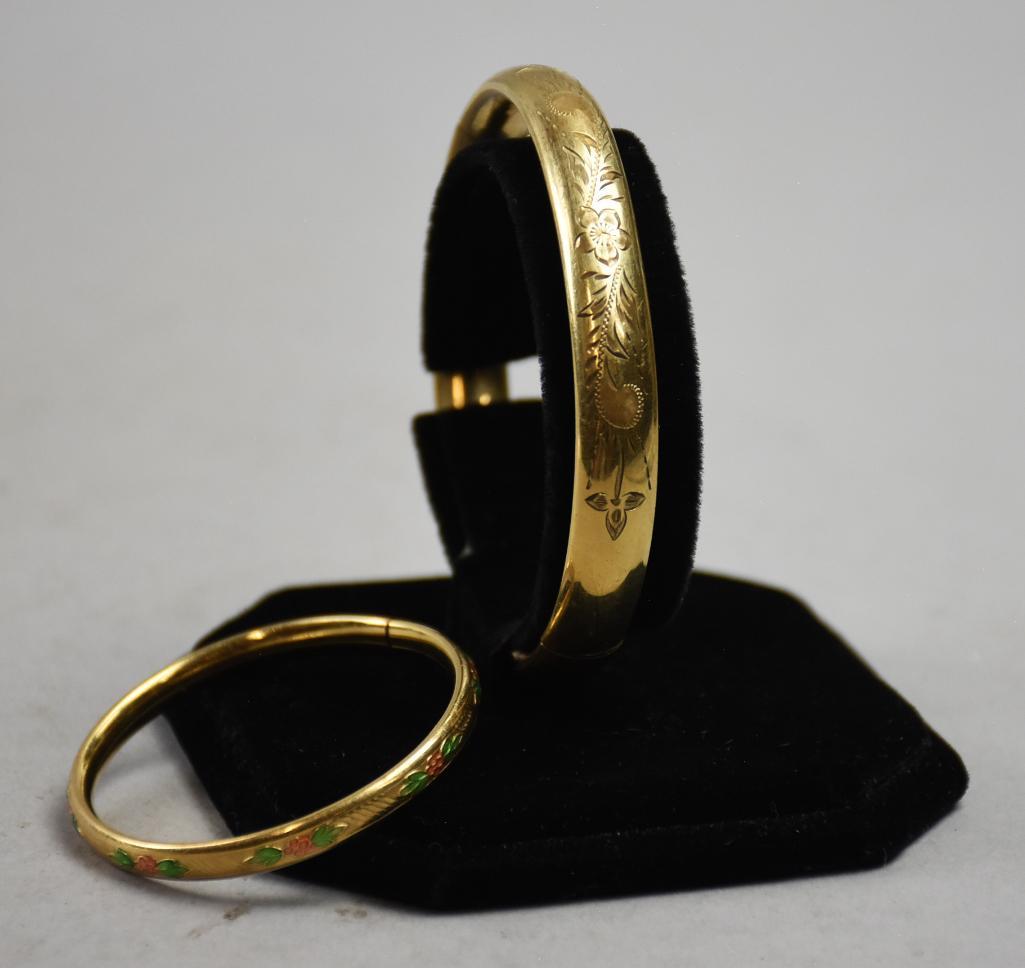 Vintage/Antique HF Barrows & Princess Pride GF Bangles (1 of 7)