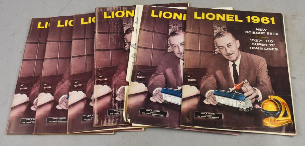 Lionel 1961 New Science Catalog 6 total (1 of 3)