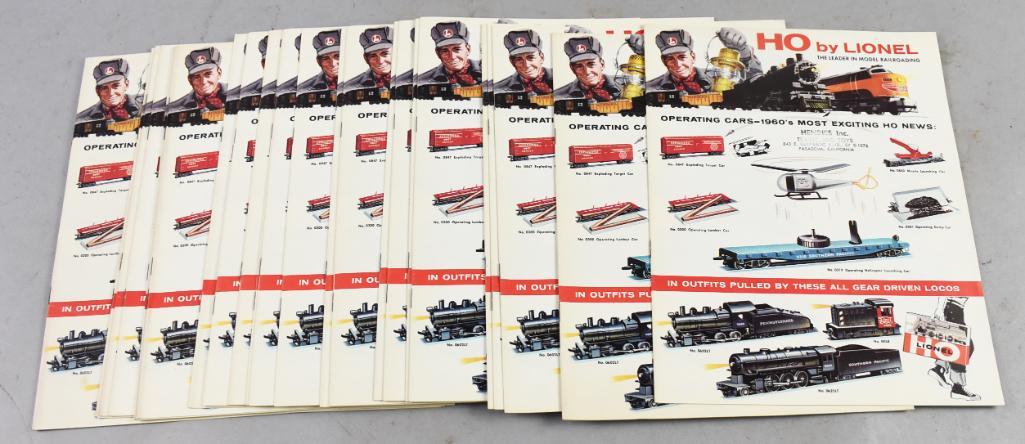 Lot of 25 HO by Lionel 1960 Catalogs (1 of 3)