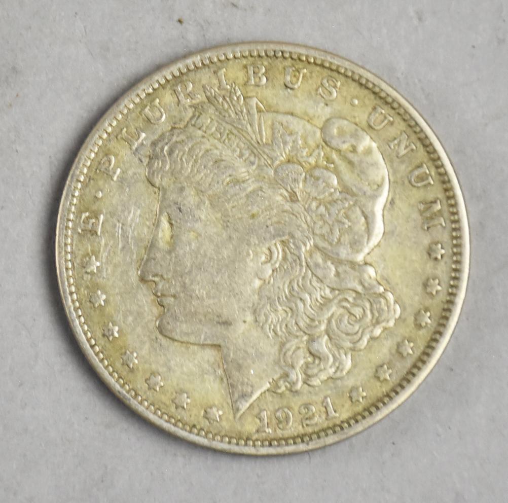 1921 Morgan Silver Dollar (1 of 2)