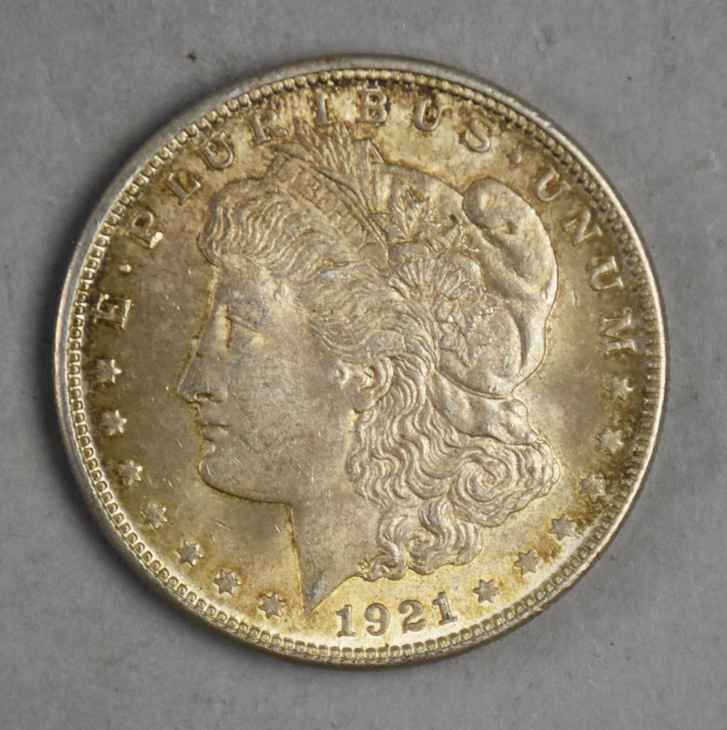 1921 Morgan Silver Dollar (1 of 2)