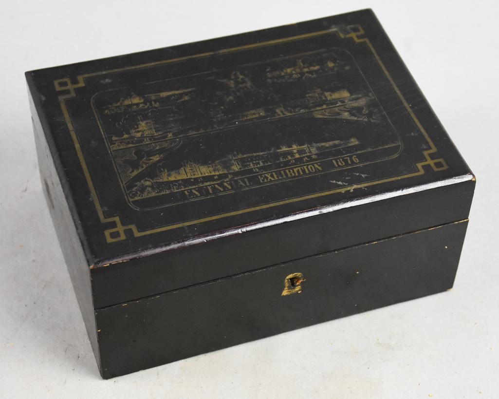 1876 Philadelphia Centennial Exhibition Souvenir Box (1 of 5)