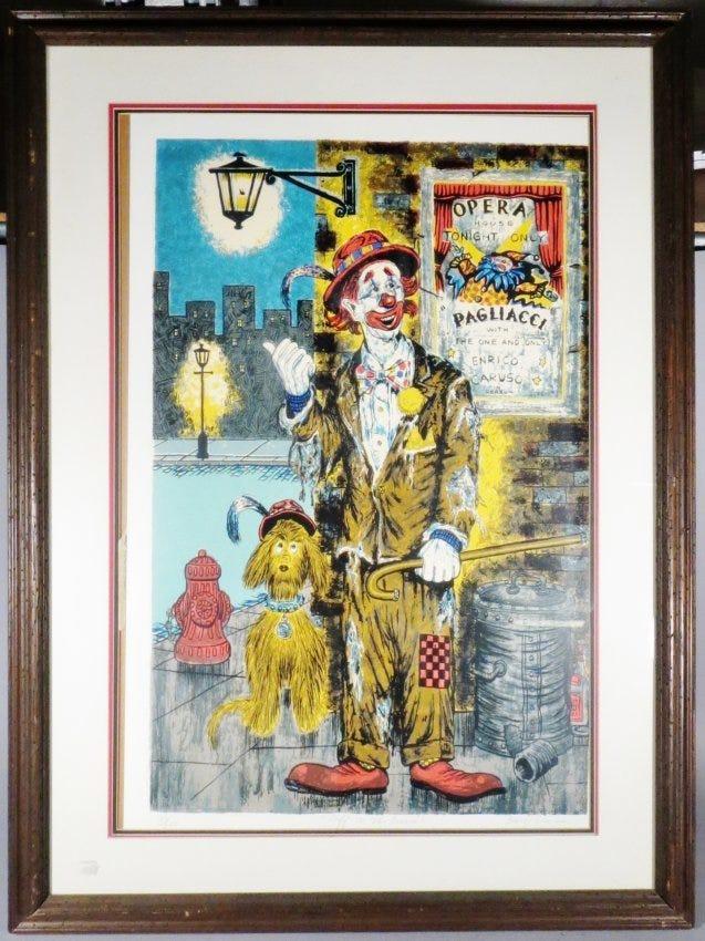 George Crionas (1925-2004) Signed Serigraph (1 of 3)
