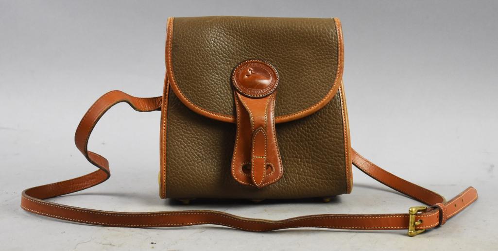 Dooney and Bourke Essex Brown Leather Shoulder Bag (1 of 7)