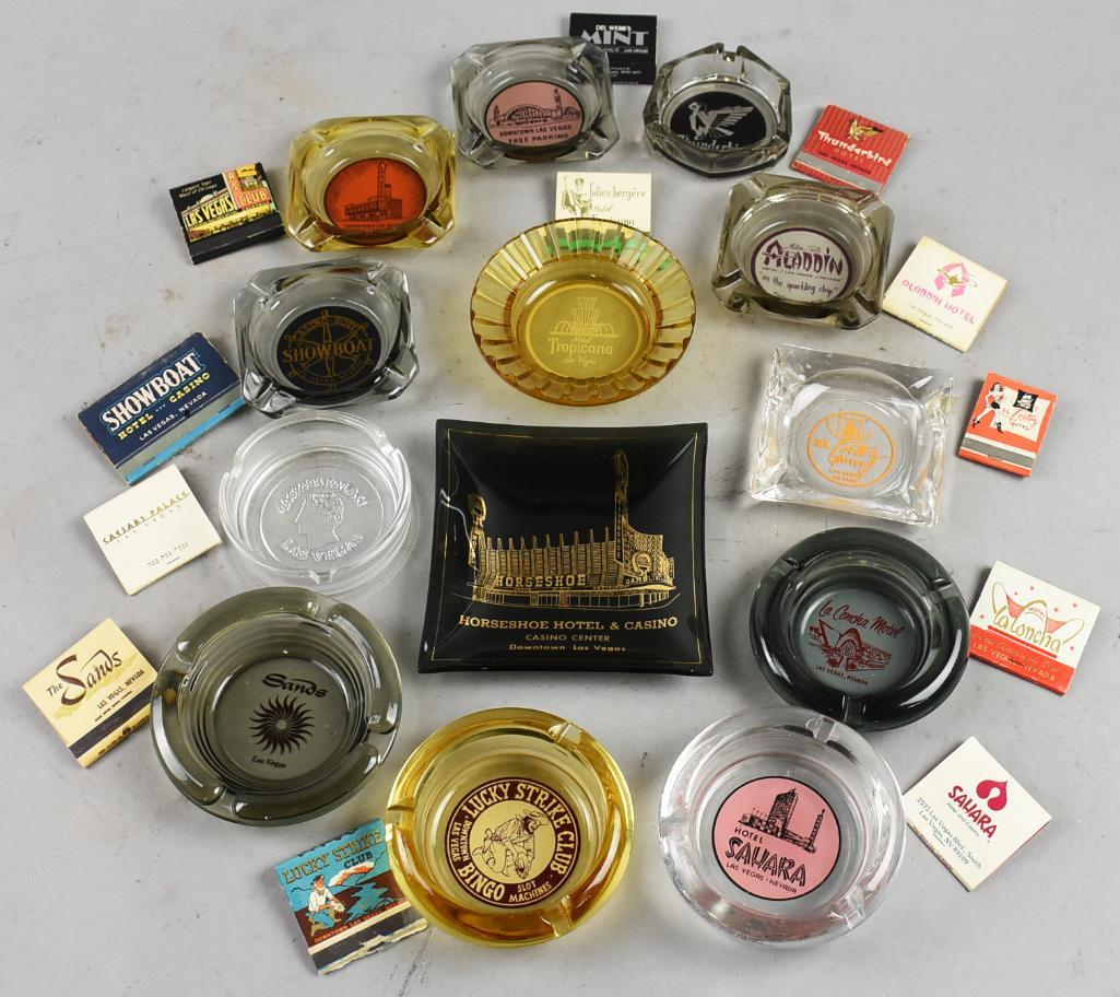 Vintage Las Vegas Casino Ashtrays & Matchbooks (1 of 3)