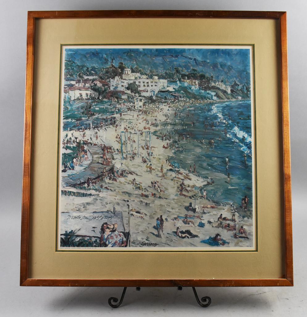 Marco Sassone (b. 1942) Lt Ed. Laguna Summer Litho (1 of 6)