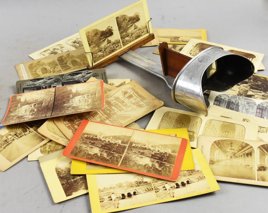 c1900 The Perfecscope Stereo Viewer Plus Cards (1 of 6)