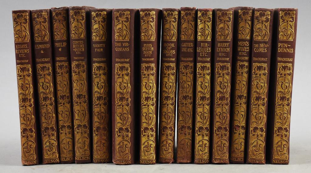 14 Antique Works by William Thackeray Books (1 of 12)
