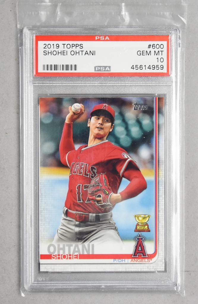 2019 Topps Shohei Ohtani, PSA GEM MT 10 (1 of 2)