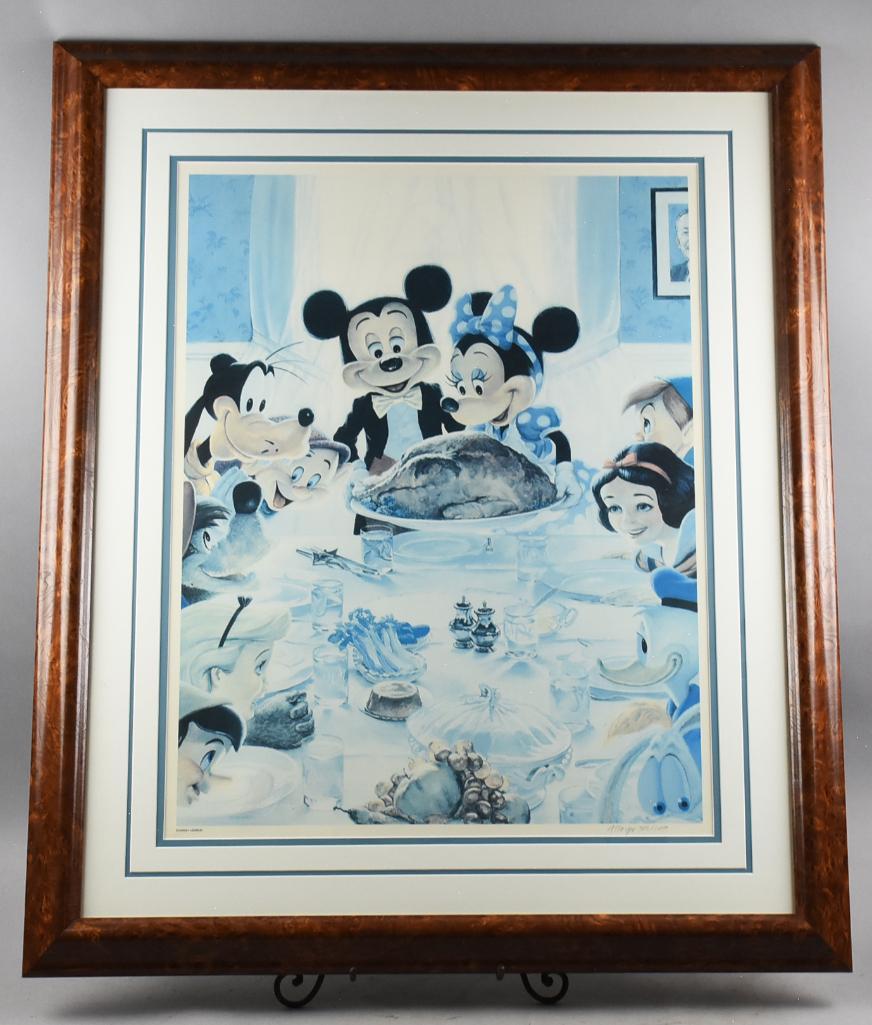 1991 Disney Charles Boyer Signed/Numbered Family Dinner (1 of 7)