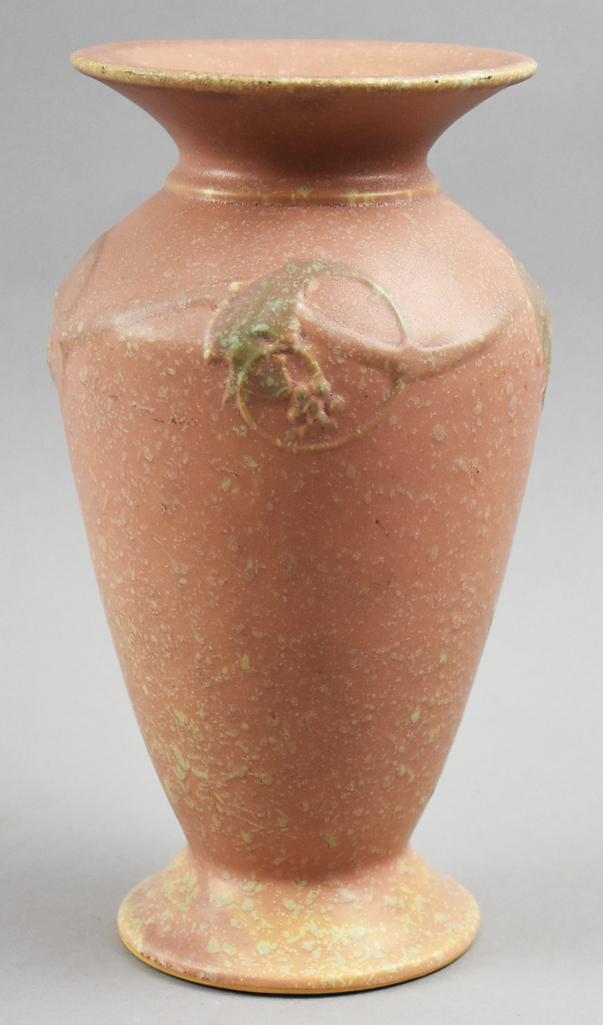 1928 Roseville Pottery Cremona Footed Vase 360-10 (1 of 6)