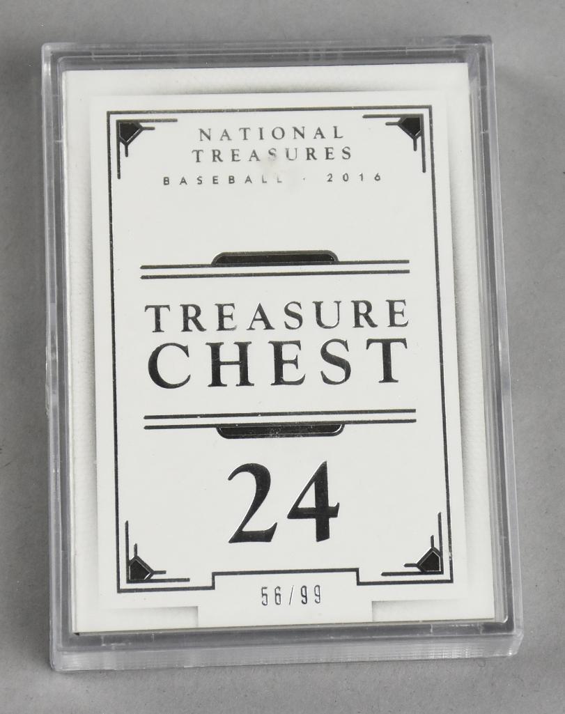 2016 National Treasures Baseball, Treasure Chest 24 (1 of 4)