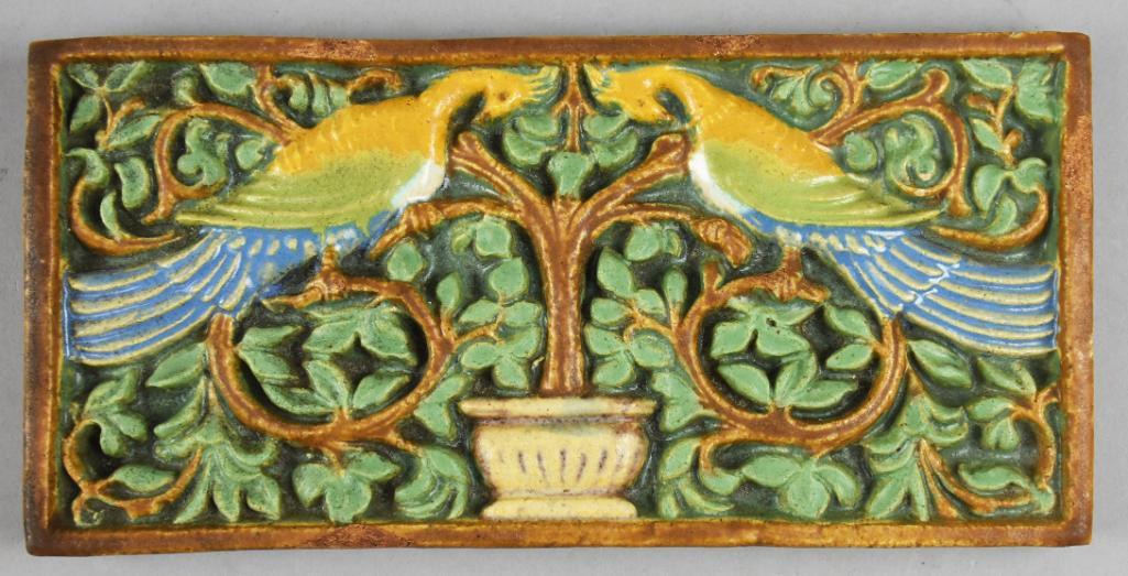 Calco Tile Arts and Crafts Peacock Horizontal (1 of 6)