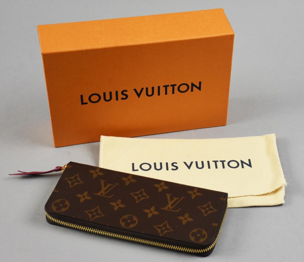 NEW Authentic Louis Vuitton Clemence Monogram Wallet (1 of 7)