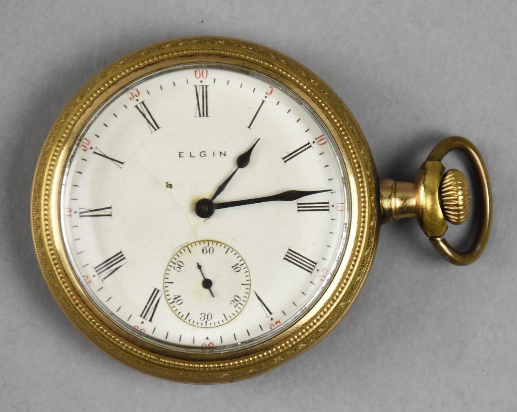 1911 Elgin Nat'l Watch Co. Pocket Watch, 7 Jewel (1 of 5)