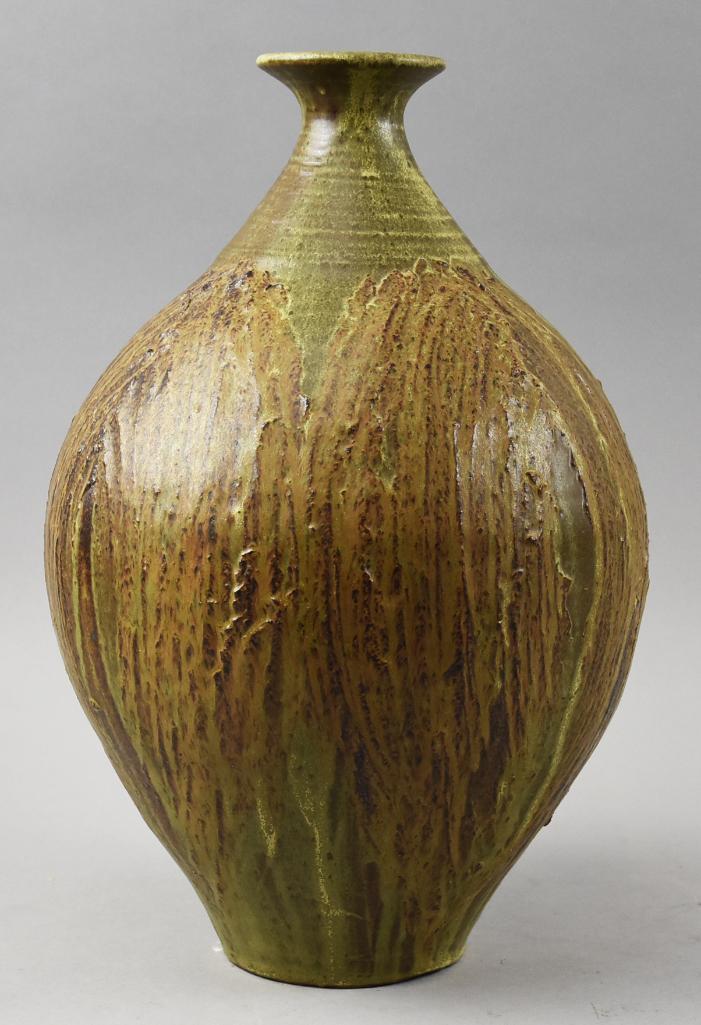 Mid Century Ellis MCM Mid Century Art Pottery Vase (1 of 4)