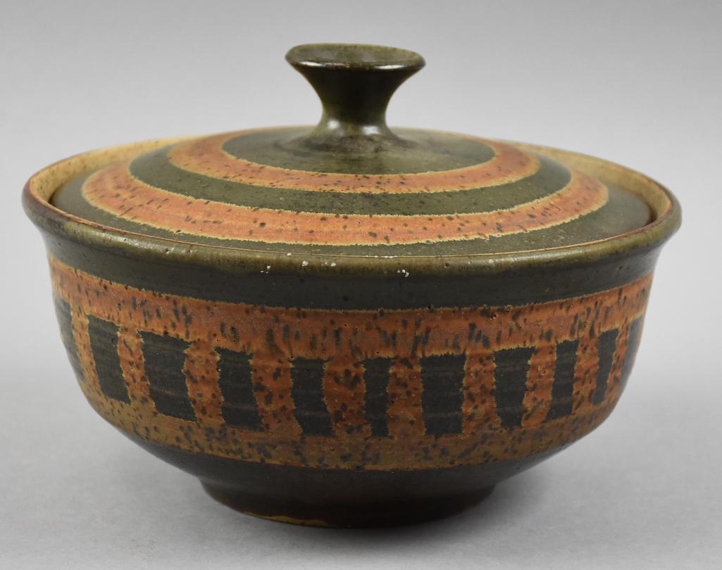 c1980 Robert Ramsey (20th C) Studio Art Pottery (1 of 6)