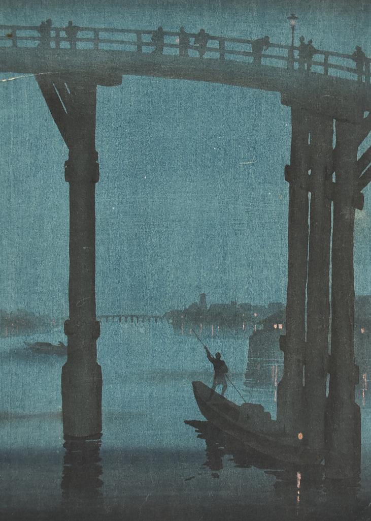 Kobayashi Eijiro (1870-1946) Japanese Woodblock Artist (1 of 3)